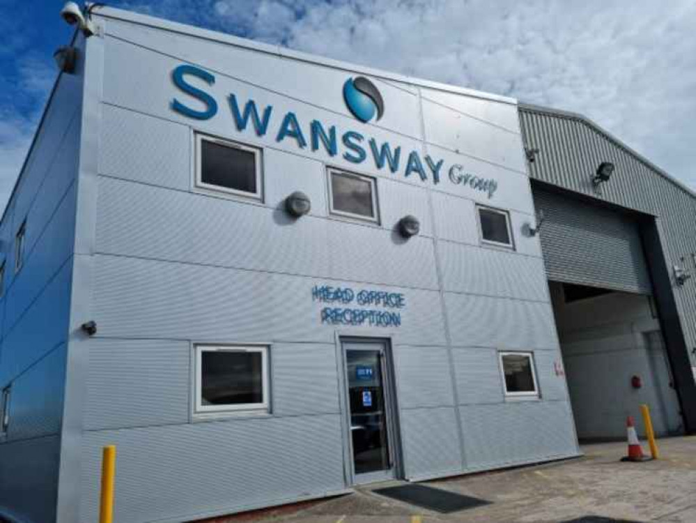 Swansway Group's head office at Gateway, Crewe. Swansway Group's head office at Gateway, Crewe.