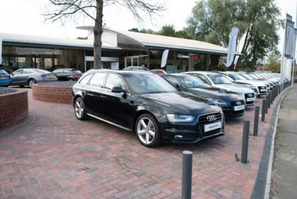 Crewe Audi at Gateway. Crewe Audi at Gateway.